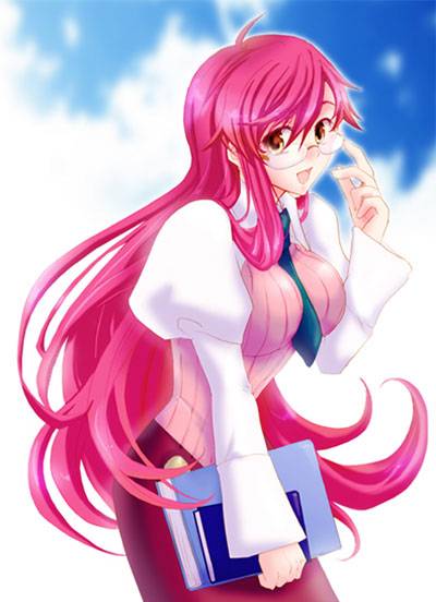 二次元巨乳麻辣女教师美图赏析（5）