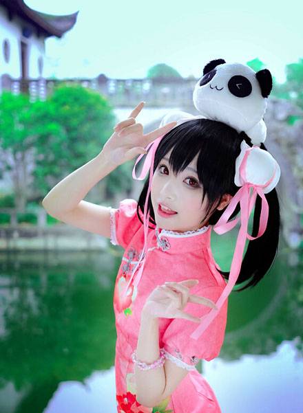 小柔SeeU矢泽妮可旗袍未觉醒Cos（3）