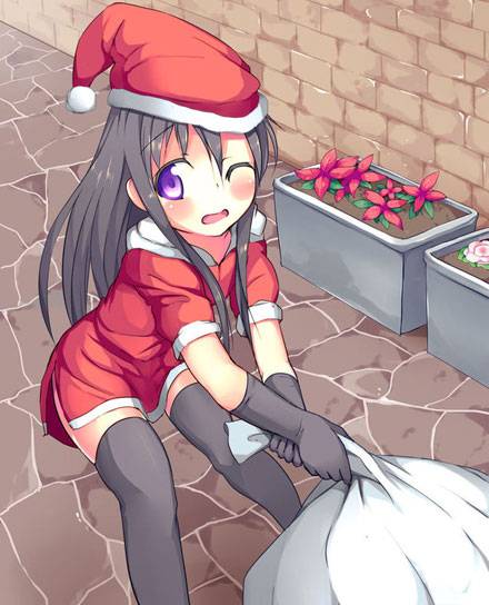 二次元圣诞美少女美图赏五（3）