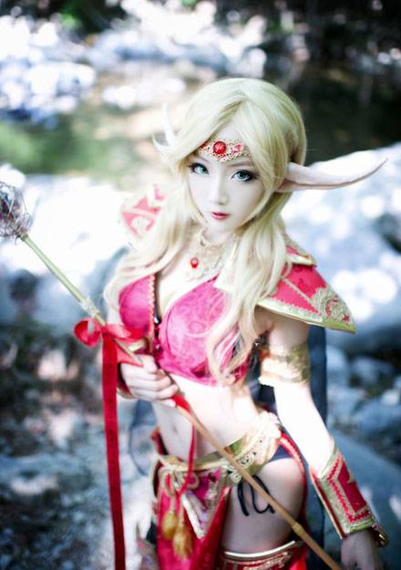 Miyuko《魔兽世界》血精灵Cosplay（2）