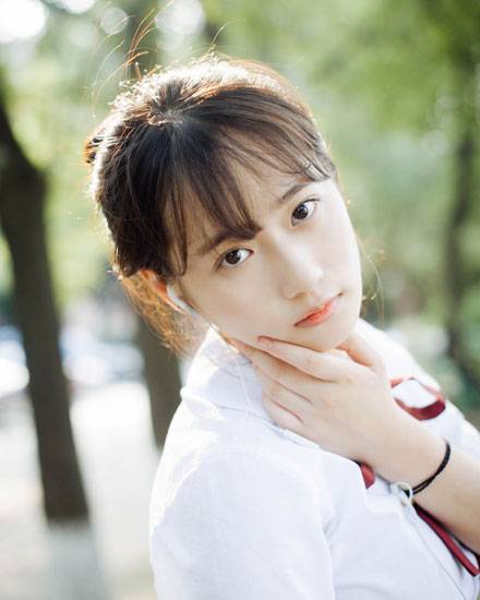 jk少女户外小清新写真（1）