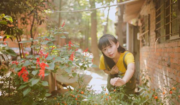 元气少女户外清新写真图片写真（11）