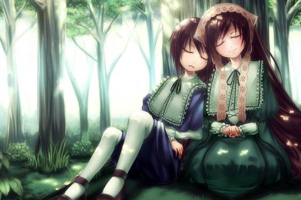 二次元熟睡中的美少女美图合集2（9）