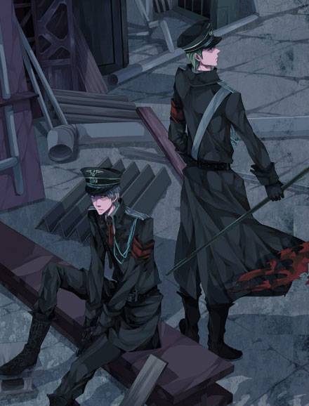 动漫军装制服美男图集(13)