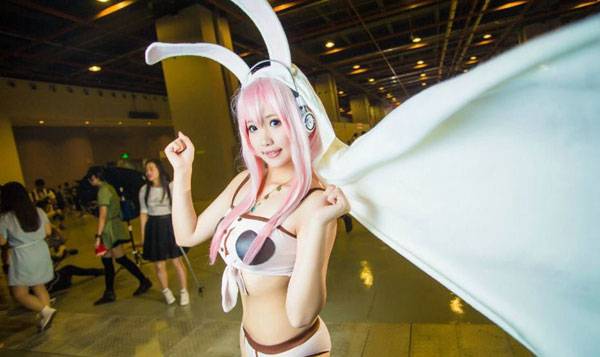 广州漫展萌妹索尼子精美COS（7）
