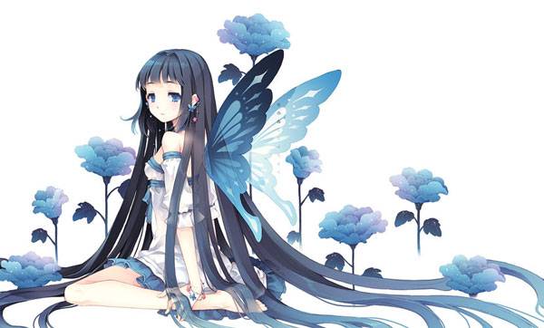 二次元蝶翼美少女美图集二（13）