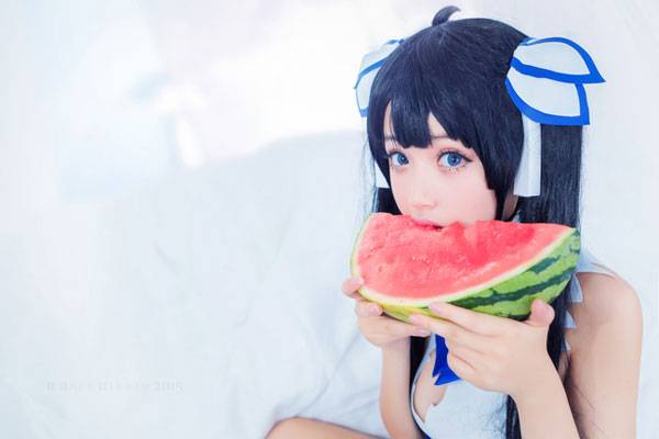 清纯萌妹赫斯缇雅福利COS（1）