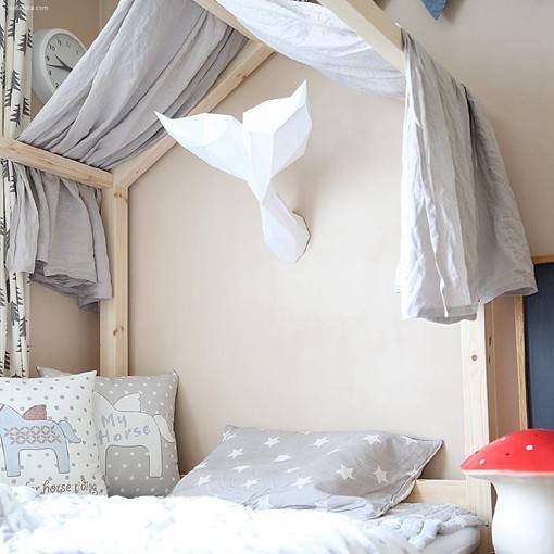 韩国PAPA的立体动物纸艺雕塑设计作品