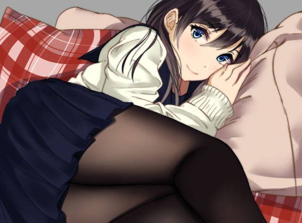 精选二次元黑丝美少女图集5（1）