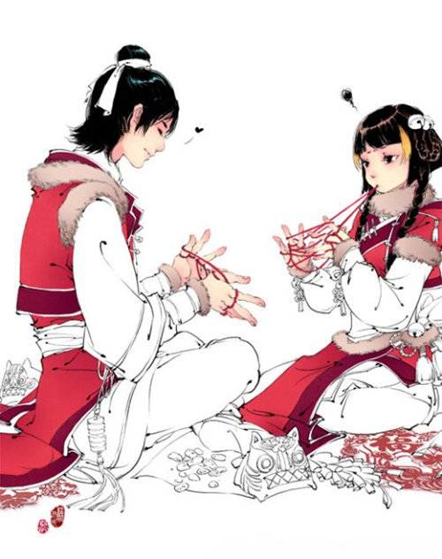 剑网三插画图片