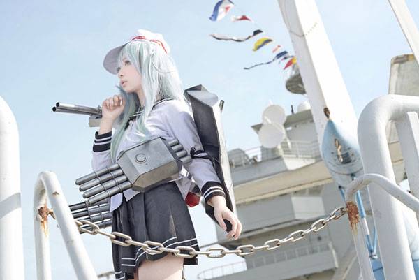 清纯萌妹舰娘舰娘伊达COS（3）
