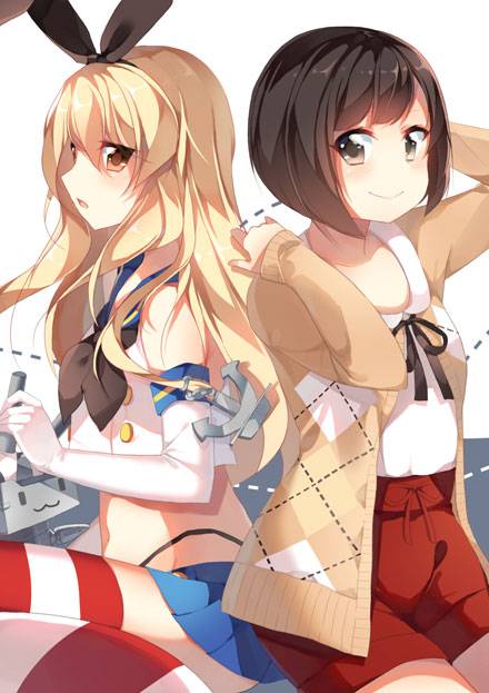 百合少女漫画图-016