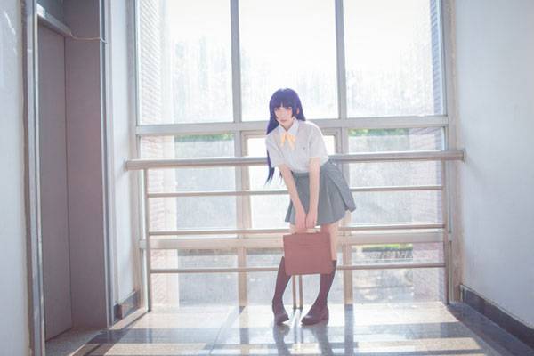 《俺妹》五更琉璃制服COS（6）