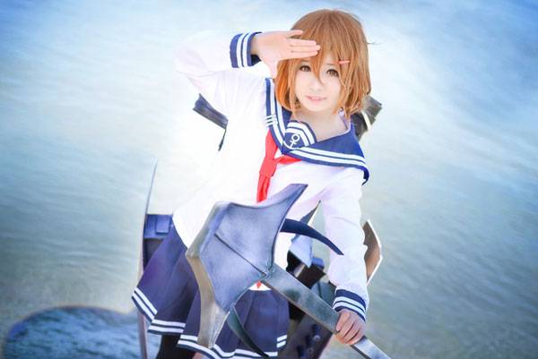 可爱萝莉《舰队Collection》雷COS（2）