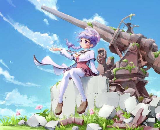 二次元白丝美少女福利图(14)