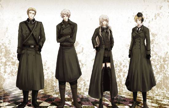 动漫军装制服美男图集(1)