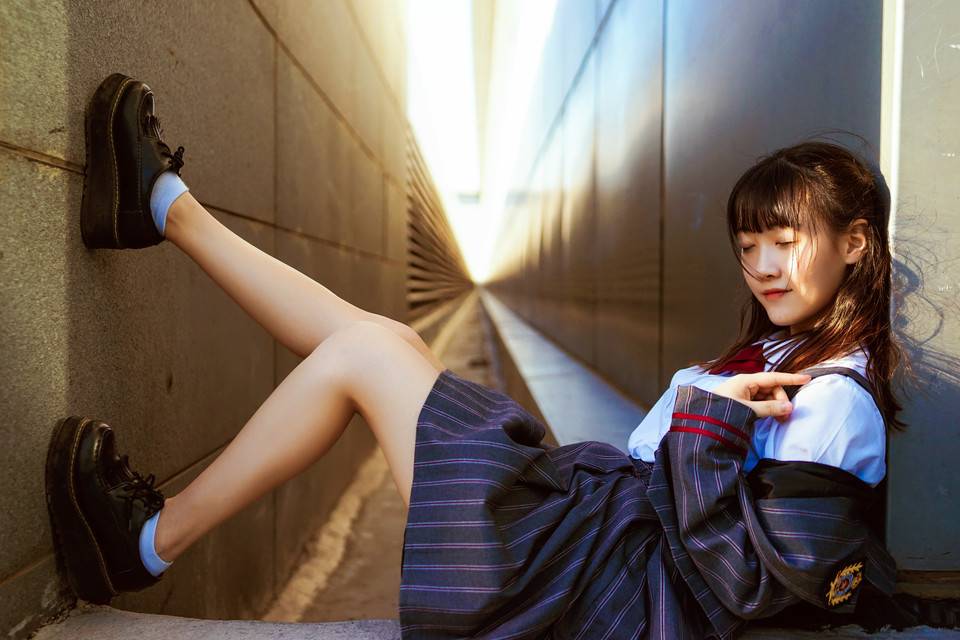 萌妹子卖萌，第1张