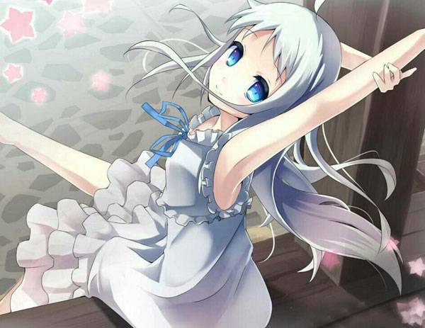 银发美少女本间芽衣子治愈系图片大全二（4）