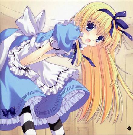 二次元金发美少女美图赏(15)