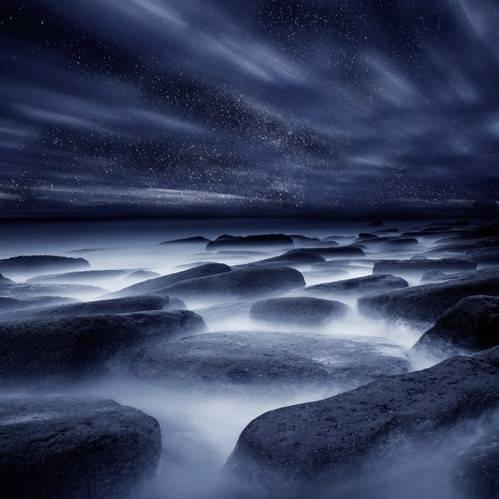 唯美星空摄影图片