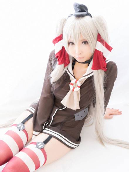 舰娘天津风11区萌妹福利cos（10）