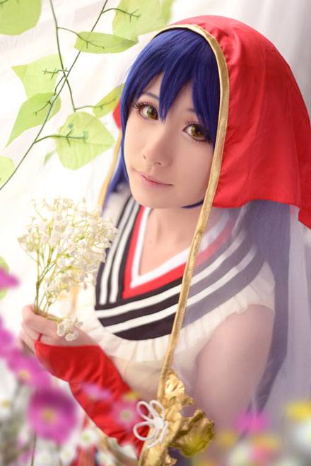 园田海未童话觉醒仙鹤报恩COS（3）