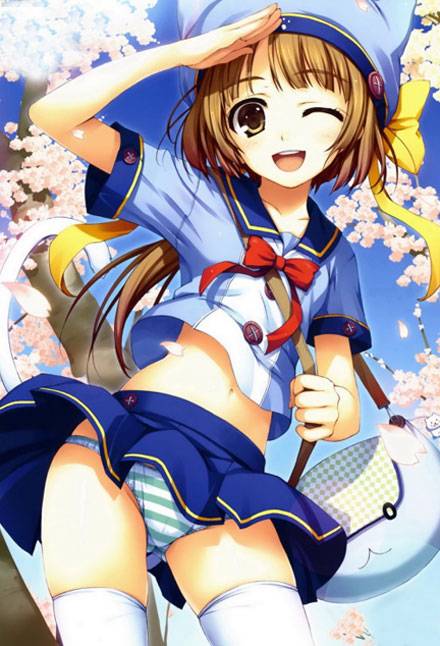 二次元白丝美少女美图赏（7）