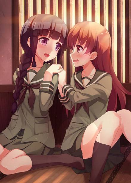 美少女百合图片-08