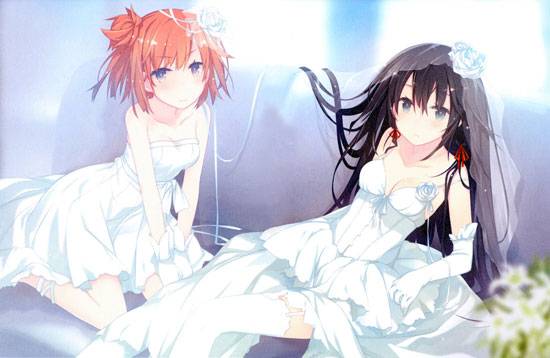 黑长直美少女雪之下雪乃美图(1)