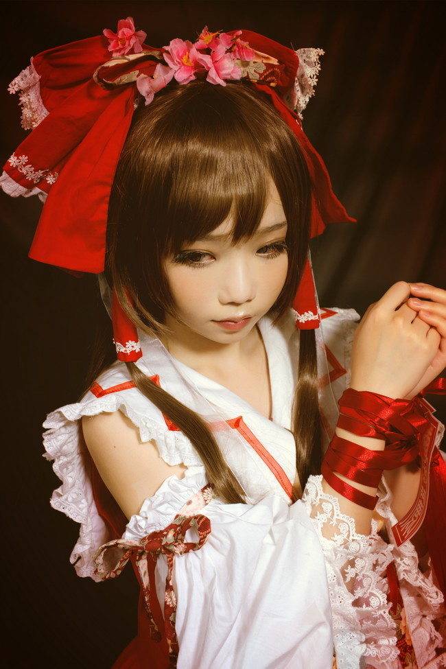 灵梦 东方 cosplay