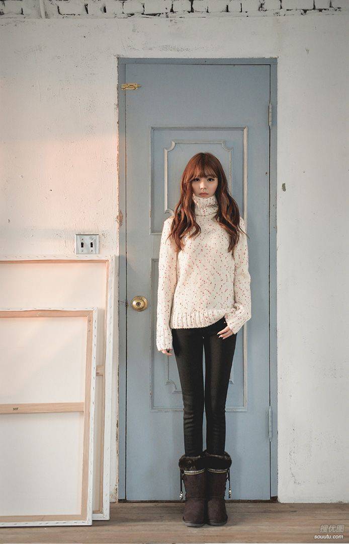 韩国清纯美女冬季写真第3张图片