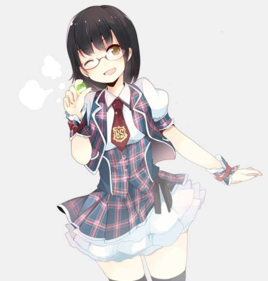 二次元眼镜萌娘美图系列2(13)