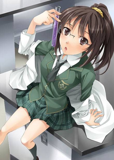 二次元眼镜萌娘美图系列2(9)