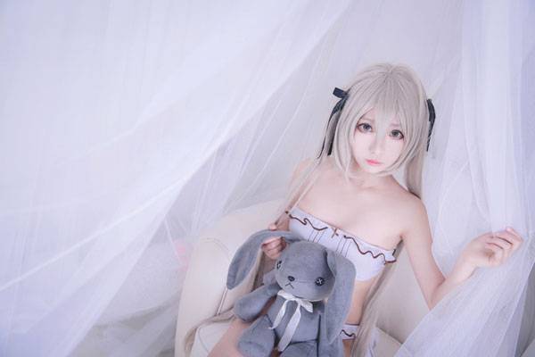 贫乳萝莉穹妹私房比基尼COS（1）