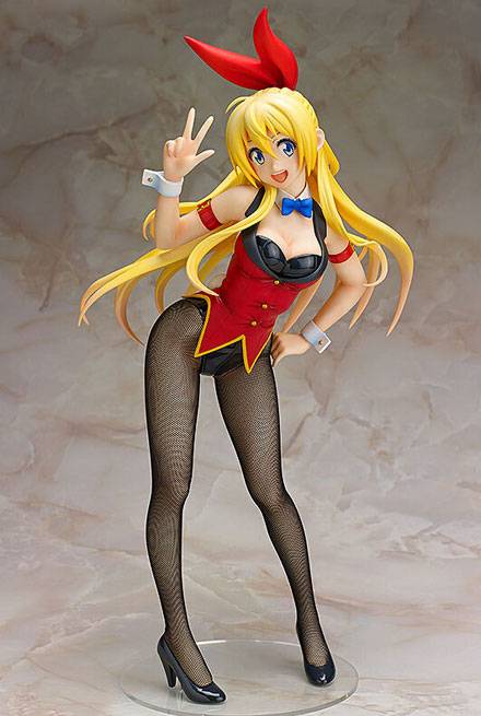 《伪恋》桐崎千棘黑丝兔女郎手办图赏（2）