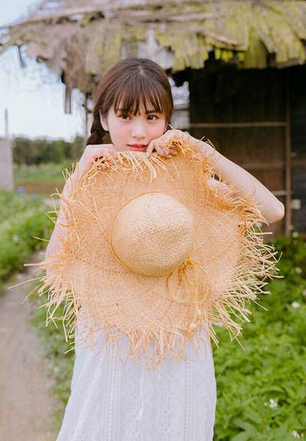 夏日小清新少女户外lomo图片写真（5）