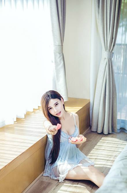 清新养眼美女私房睡衣写真图片写真（5）