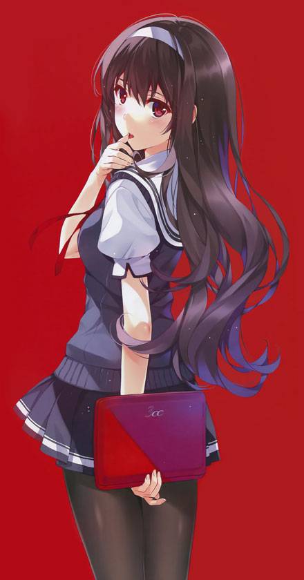 《路人女主的养成方法》霞之丘诗羽图集（14）