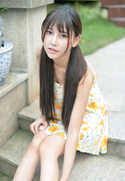 双马尾美女日系小清新写真图片写真（7）