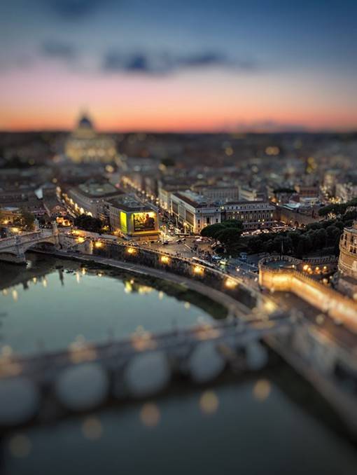 摄影师Vadim Sherbakov的航拍意大利风光移轴摄影