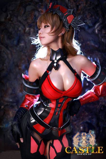 螺旋猫Tasha最新爆乳装福利Cos（3）