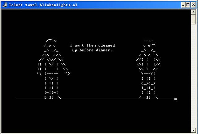 无聊一刻：隐藏在你电脑中的符号版《星球大战》电影