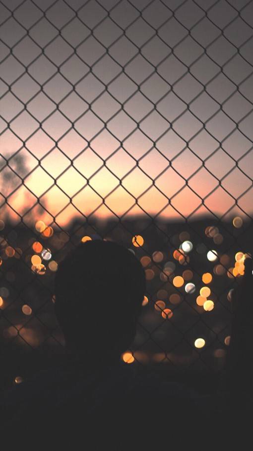 文艺有意境的城市夜景光圈图片