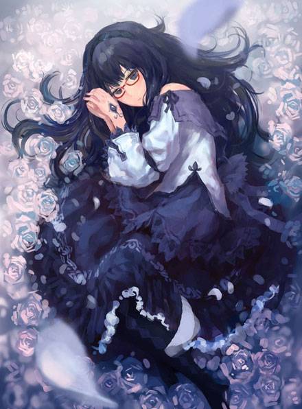 二次元眼镜萌娘美图系列1(7)