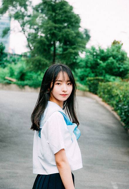 小清新少女JK制服写真（2）
