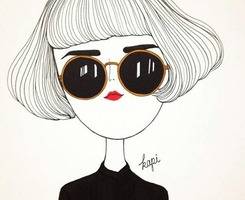 酷酷的女生都在用的女王级微信头像