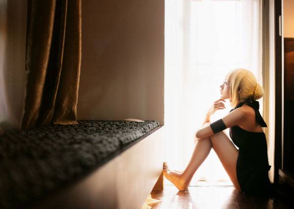 《fate》黑化saber水着性感cosplay（6）