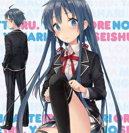 黑长直美少女雪之下雪乃美图(13)