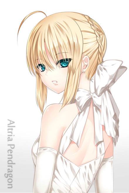 《Fate》吾王Saber美图集（）