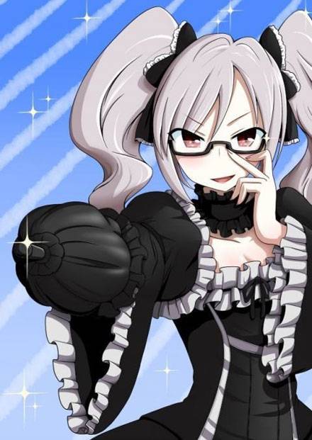 二次元眼镜萌娘美图系列1(12)